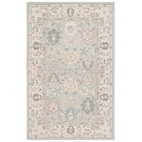 SAFAVIEH Martha Stewart Floral Area Rug, Grey/Ivory, 8' x 10'