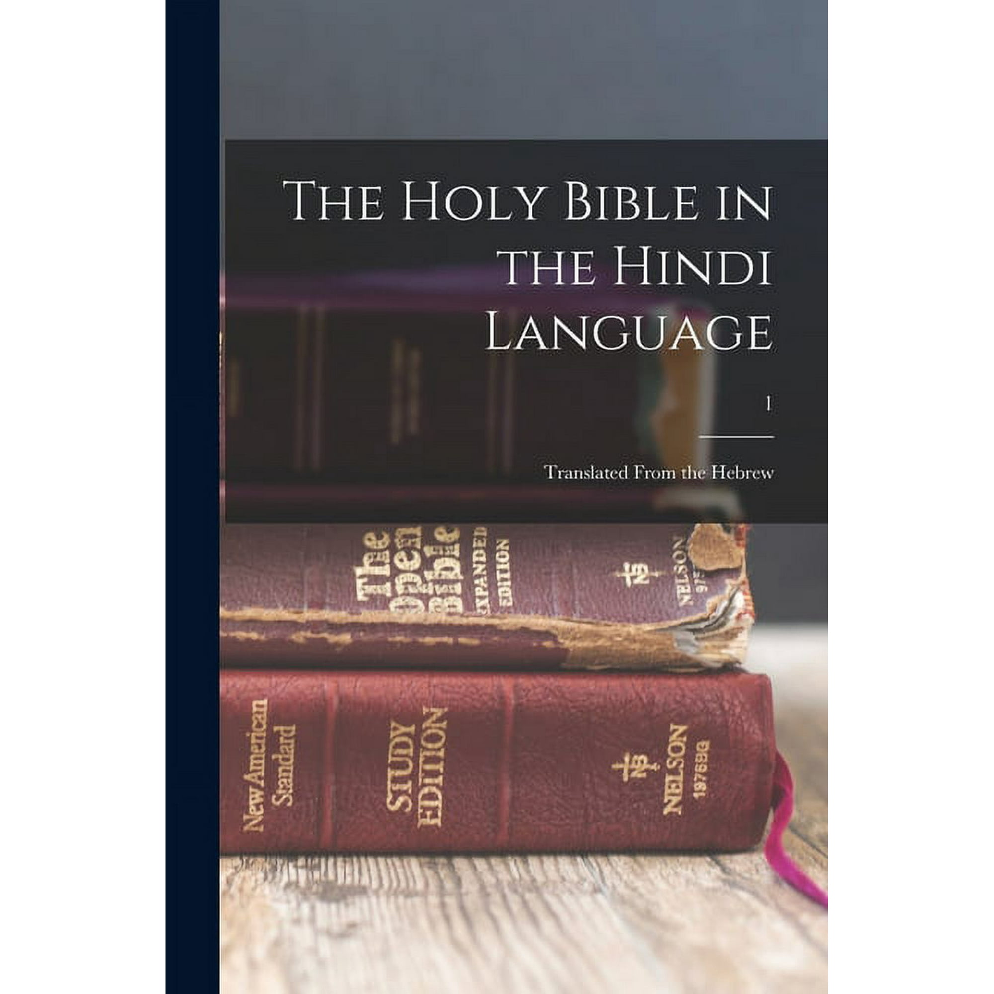 The Holy Bible in the Hindi language: Translated from the Hebrew; 1, (Paperback)