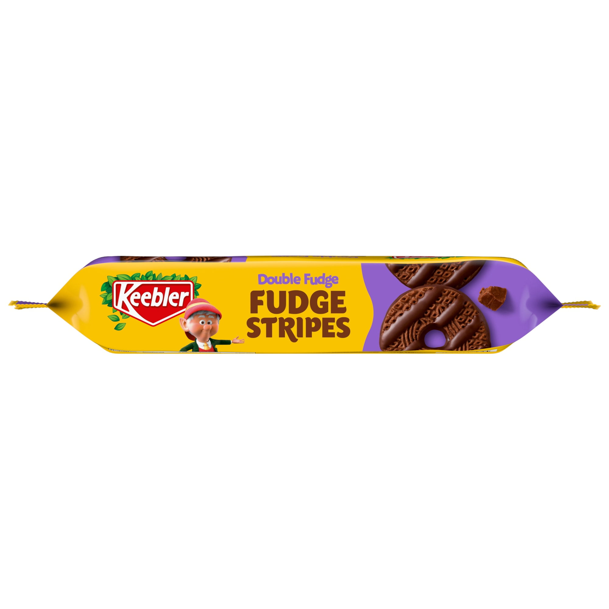 Keebler Double Fudge Fudge Stripes Cookies, 11.5 oz Pack