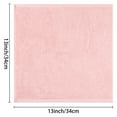thumbnail image 7 of REGALWOVEN Cotton Washcloths Set, Highly Absorbent Face Towels, Multi-Purpose Wash Cloths for Bathroom 13" x 13" Pink 4, 7 of 7