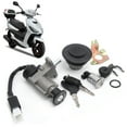 thumbnail image 4 of Motorcycle Ignition Key Lock Ignition Switch Assembly 4-Wire For Gas Scooter 50cc 150cc 139QMB GY6 Chinese Moped Novelty, 4 of 8
