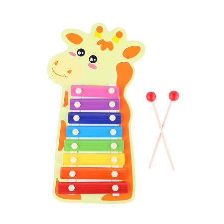 veZve Baby Xylophone Musical Toy Instrument for Kids 3 to 6 Years Old  Giraffe