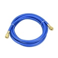 thumbnail image 1 of Unique Bargains Tuyau de Réfrigération 3,0 m 1/4 SAE, Connecteur à Filetage, 600 Psi, Tuyau de Chargement, Bleu, 1 of 4