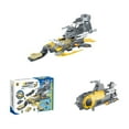 thumbnail image 3 of Konghyp Children's Military Submarine Set – Assembled Toy Combination, Storage Base, Submarine Playset, Building Blocks, Educational Military Toys for Kids, 3 of 8
