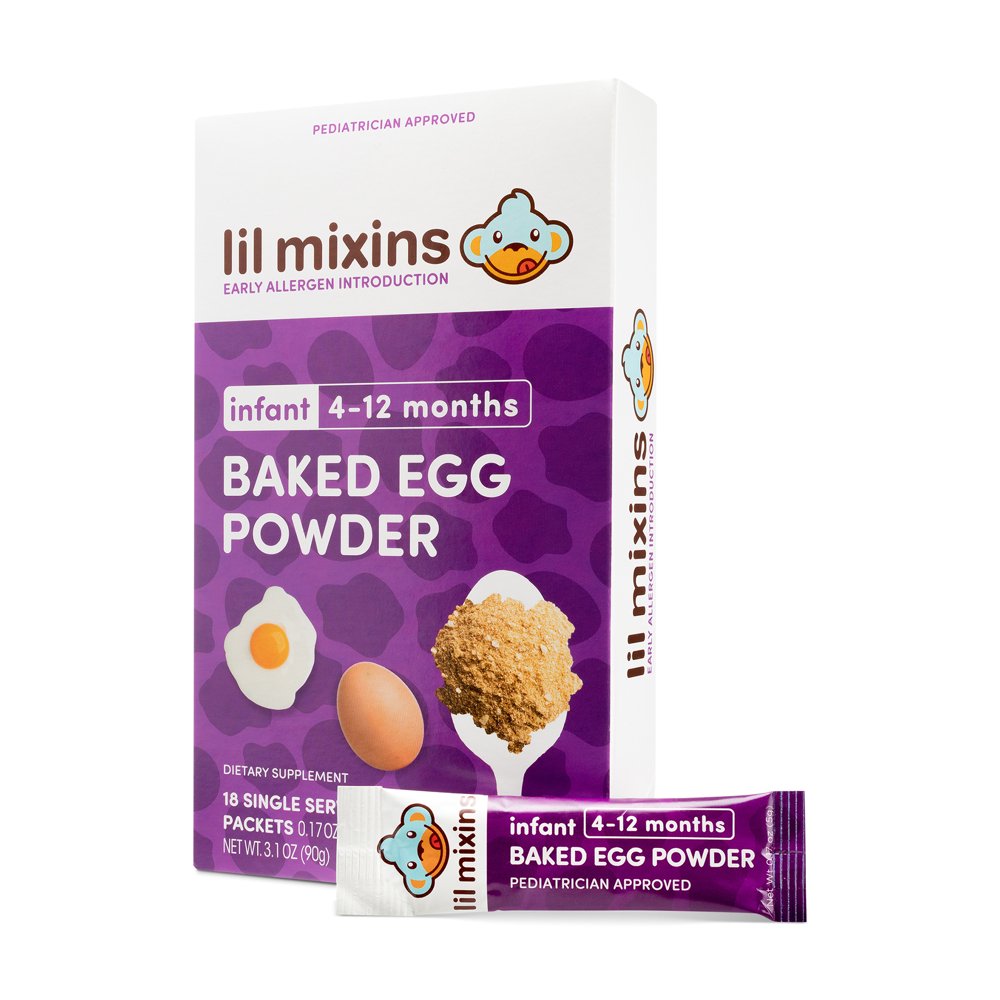 Lil Mixins Early Introduction Baked Egg Protein Powder for