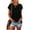 Black, variant on Uaswgudfs Womens Summer Tops Spring T Shirts Business Casual Dressy Basic Tee Cute Trendy Outfits Fashion Clothes 2025