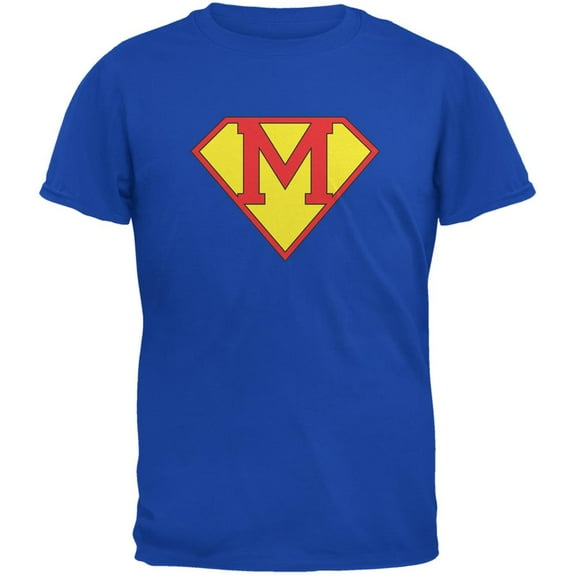 Mother's Day Super Mom Royal Adult T-Shirt - 2X-Large