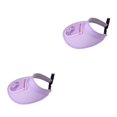 thumbnail image 2 of Baohd Outdoor Cooling Fan Hat Breathable Baseball Cap for Sun Protection Outdoor Camping Purple Style B 2Set, 2 of 6
