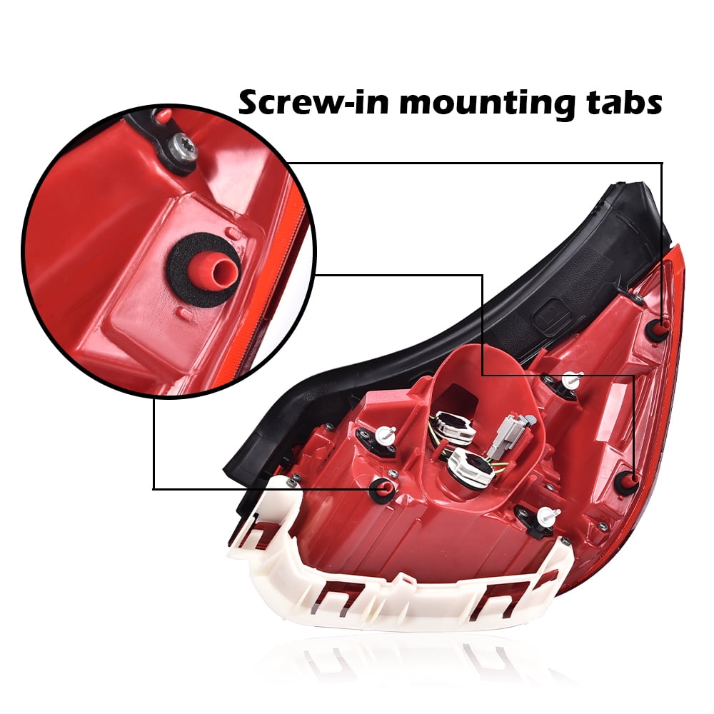 PIT66 Tail Light Brake Lamp Outer Fit For 13-15 Chevy Malibu Halogen Driver Left Side