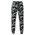 thumbnail image 4 of Cargo Sweatpants For Men Cargo Pant With Stretch Camouflage Print White S, 4 of 5
