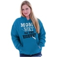 thumbnail image 4 of Moms Way or the Highway Funny Quote Hoodie Sweatshirt Women Brisco Brands 5X, 4 of 4