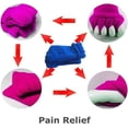 thumbnail image 5 of Toe Separator Socks, 3 Pairs Of Foot Alignment Socks, Yoga, Gym, Massage Gift, 5 of 5