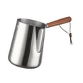 thumbnail image 2 of Thinsony Cafetière Turque Multifonctionnelle en Acier Inoxydable pour Bar 600ML Cuisine Domestique Argent 1000ML, 2 of 6