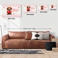 thumbnail image 5 of Happy Valentine's Day Beagle Brings Love Heart Horizontal Matte Canvas Poster Beagles Dog Lover Gifts Idea Wall Art Home Decor - 02028, 5 of 5