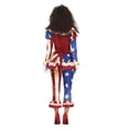 thumbnail image 2 of Fiestas Guirca Womens Patriot Clown Costume Set, 2 of 5