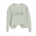 thumbnail image 5 of breaise Girl Boy Long Sleeve Tops Kids Crewneck Sweatshirts Soft Solid Pullover for Girls Boys Loose Sweatshirt, 5 of 7
