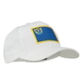 thumbnail image 5 of State of Nevada Embroidered Patch Cap - White OSFM, 5 of 5