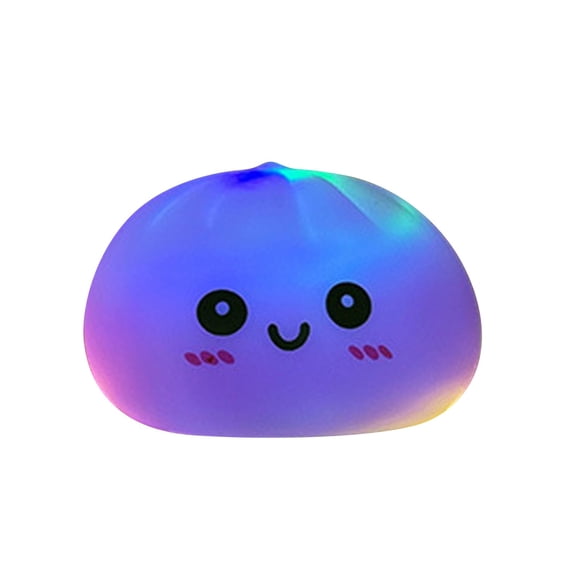 Luminescent Glitter Dumpling Rainbow Dumplings Large Stress Sensory For Adults & Kids Anxiety Toy Soft Decompression Dough