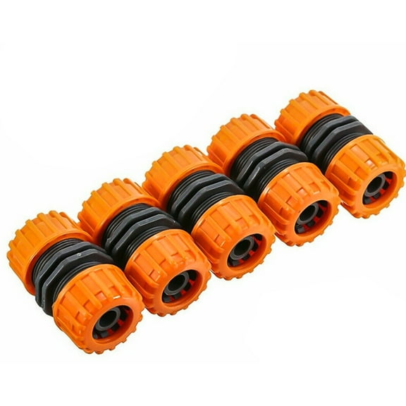 5Pcs Plastic Connector Hose Pipe Adaptor ose Pipe Coupler Connector 1/2" Joiner Mender Extend Repair Adaptor