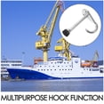 thumbnail image 3 of COSMOBETTY 2Ud Tope De Puerta De Inoxidable Para Yate Con Gancho Multifuncional, 3 of 8