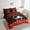 Strawberry Red, variant on Football Bed in a Bag Twin 7 Piece,Sports Bedding Sets,American Football Fans Comforter Set with Sheets Rugby Player Blue Purple Bed Set Football Lovers Sheets (Chicago)