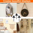 thumbnail image 4 of 60 piezas de clavos para colgar cuadros de doble cabeza, colgadores de pared sin clavos, chinchetas para pared, decoración amigable para inquilinos, alfileres para tapiz, marco, arte, imagen, alfilere, 4 of 5