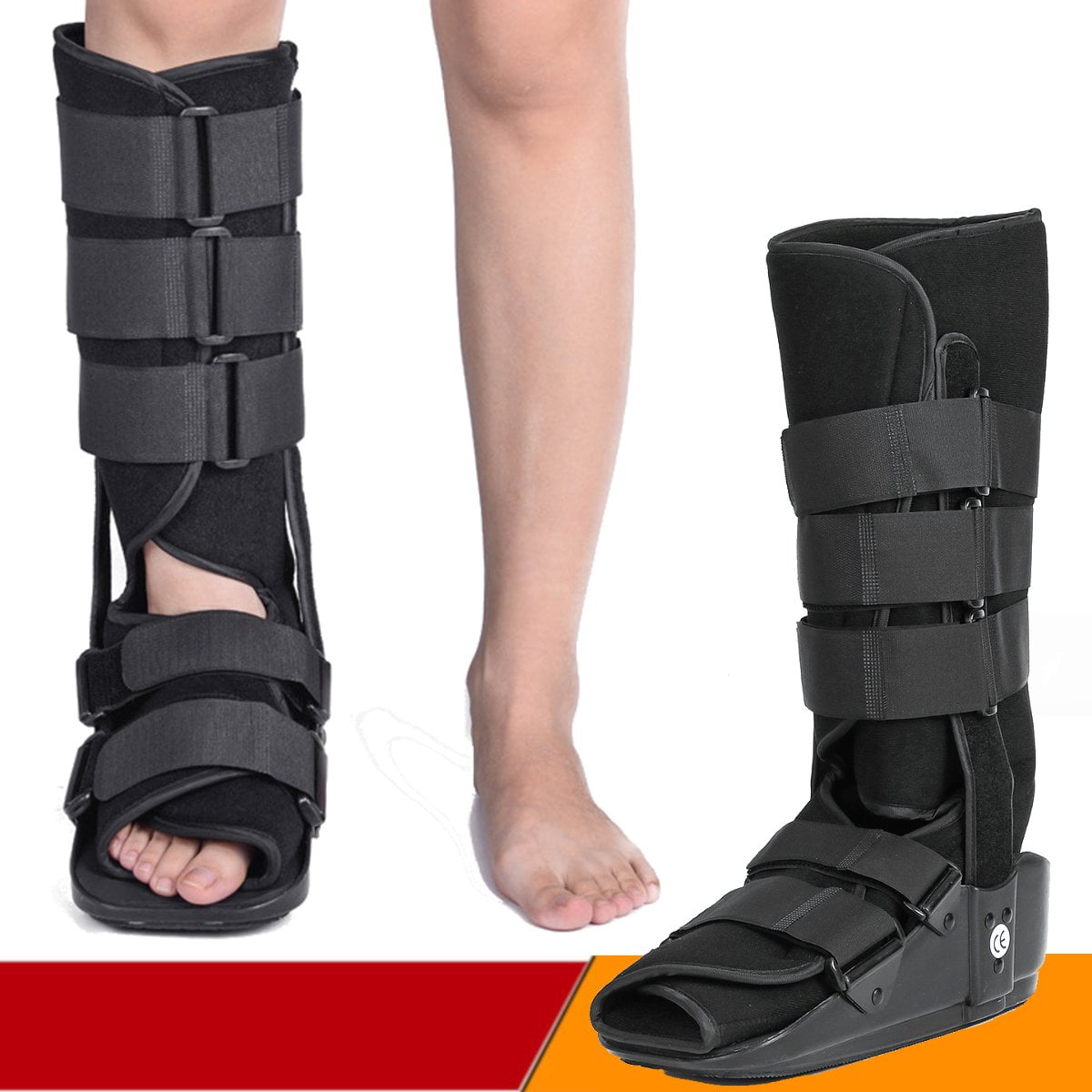 Ankle Brace, Lace Up Adjustable Support for Running, Basketball