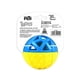 thumbnail image 2 of Juguete para Perro Fancy Pets Pelota Azul y Amarillo, 2 of 4