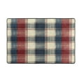 thumbnail image 3 of Multi Color Lines Soft Polyester Area Rug 72''x48'', Non Slip, Memory Foam, Water Absorbent, 3 of 7