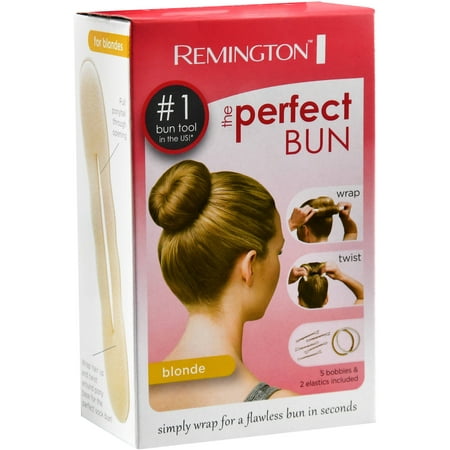 Remington Perfect Bun Hair Styling Accessory, White, (Best Hair Bun Maker)