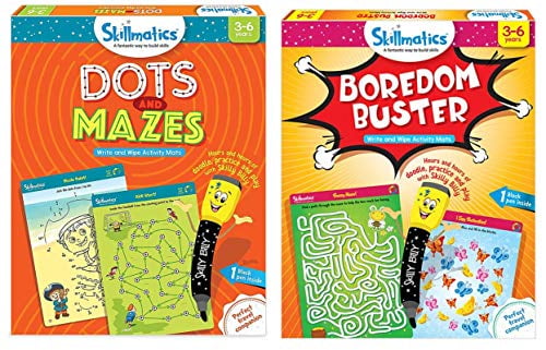 Skillmatics Educational Game Dots and Mazes 3-6 Years for sale online 