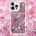 thumbnail image 2 of Funda FOXDOCK para iPhone 16 Pro Max con Cuerda Ajustable, Brillo Líquido, Protección Antigolpes y Lente – Ideal para Regalo, 2 of 6