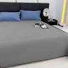 thumbnail image 7 of Under $1 PEONAVET Full Size Bed Sheet, Soft Microfiber Bed Sheet with Deep Pockets, Lightweight and Breathable Fitted Sheet for Bedroom(91×71", Gray), 7 of 7