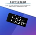 thumbnail image 6 of RENPHO Highly Accurate Digital Body Weight Scale, Digital Bathroom Scale with Lighted LED Display, 400 lb, Gradient, 6 of 7