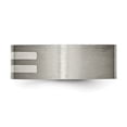 thumbnail image 3 of Titanium 925 Sterling Silver Inlay 8mm Band Ring Wedding Precious Metal, 3 of 12