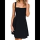 thumbnail image 1 of Vestido Mini Sin Mangas para Mujer (2025), Escote Cuadrado, Espalda Descubierta y Lazo Vestido de Fiesta Corto Negro L, 1 of 10