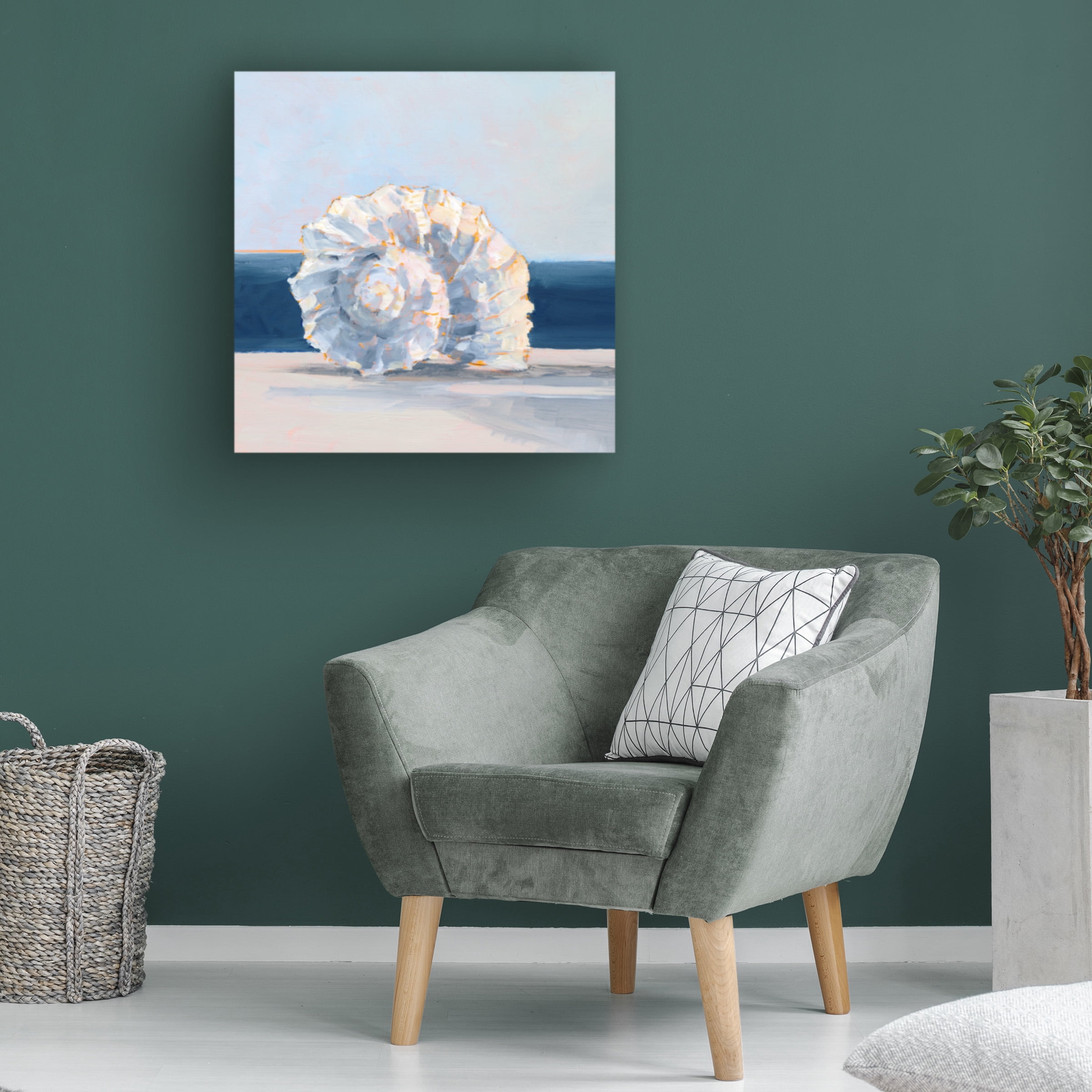 Ethan Harper 'Shell By the Shore IV' Canvas Art