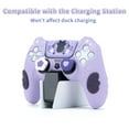 thumbnail image 4 of GeekShare Silicone Skin Cover Case for Playstation 5 DualSense Wireless Controller Kit Purple Star Wing, 4 of 7