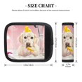 thumbnail image 5 of Sikiie Dog Sitting In Bathtub With Duck On Head Luggage Handle Wraps for Suitcases Travel Accessories(2 Pack), 5 of 9