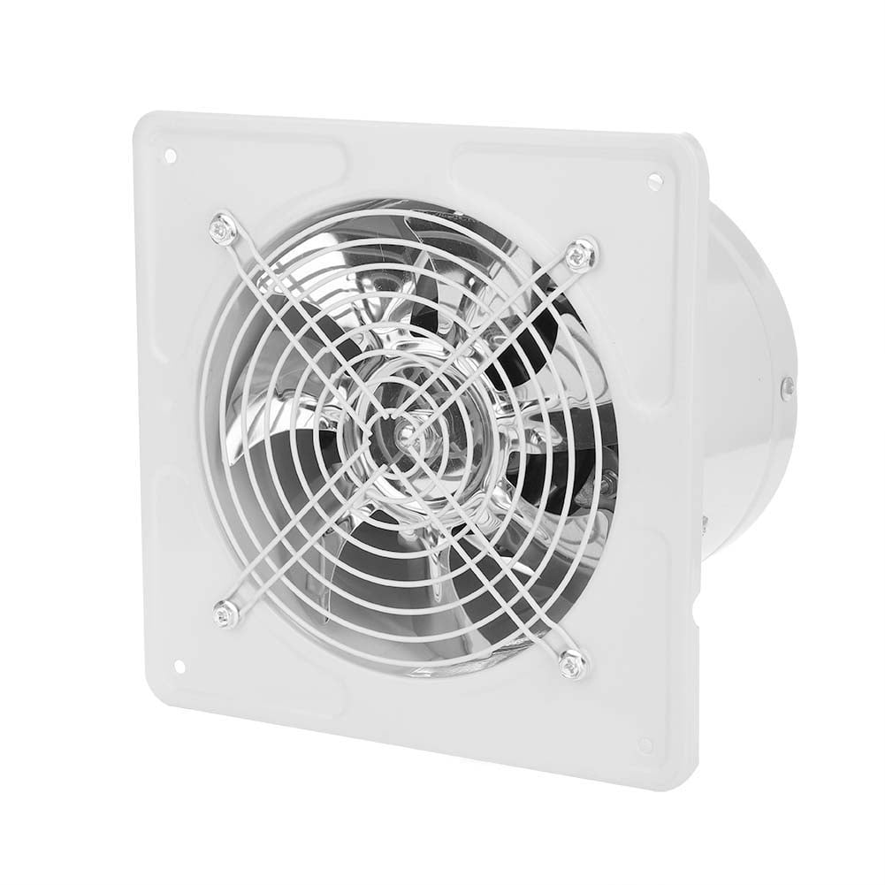 WALFRONT Wall Mounted Exhaust Fan Low Noise Home Bathroom Kitchen Garage Air Vent Ventilation Fan Kitchen Bathroom Exhaust Fan 40W 220V