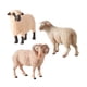 thumbnail image 2 of Conjunto de modelos de animales simulados, figuras de ovejas, juguetes cognitivos, decoración de macetas, hadas, 2 of 9