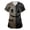 Gray, variant on Halloween Womens Short Sleeve Tops Happy Funny Pumpkin Bat Graphic V-Neck Costume Horror Casual Shirts with Pockets Orange XL