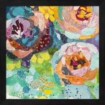 Bold Blooms I by Elizabeth St. Hilaire, Framed Wall Art, 13.25W x 13.25H
