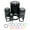Black, variant on Hexagon Border Outline Self-Inking Rubber Stamp Ink Stamper - Black Ink - Medium 1 Inch