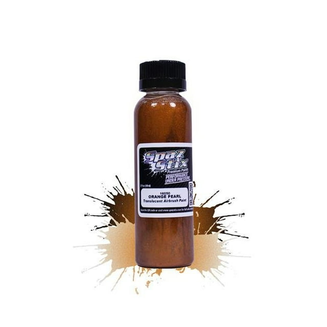Spaz Stix SZX16050 Peinture Aérographe Perlée 2 oz - Orange