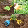 thumbnail image 4 of 10pcs Outdoor Planting, Gardening and Seafood Catching Tool Set, Suitable for Kids Vegetable Planting, Sand Digging and Gardening, Durable and Practical, Perfect for Outdoor Activities, 4 of 9