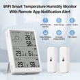 thumbnail image 3 of Hygrometer with Large Display and Remote Monitoring via Smartphone App, 3 of 8