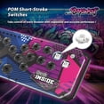 thumbnail image 2 of Control arcade Brook Fighter Starburst RGB intercambiable en caliente, 2 of 8