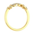 thumbnail image 2 of 10K Yellow Gold Diamond Nature Wedding Band (0.15 Carat) (Ring Size 8), 2 of 6