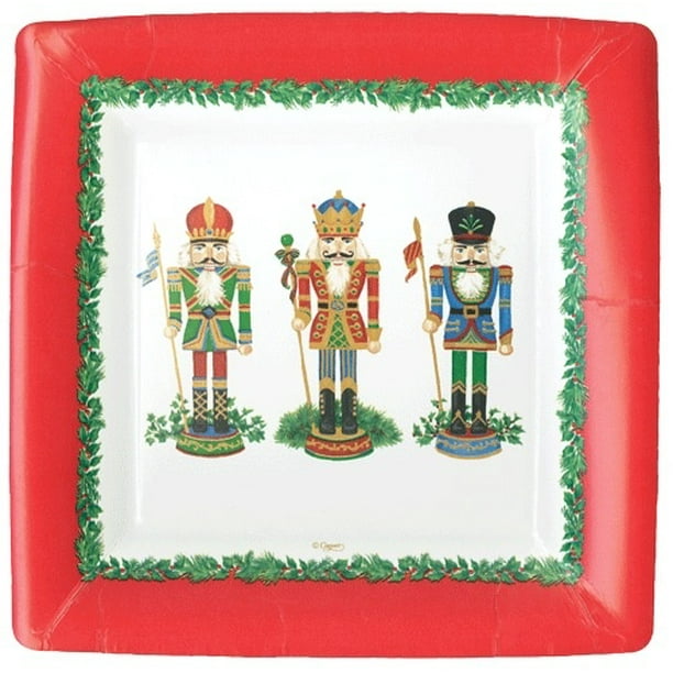 Paper Dinner Plates 11380DP Nutcracker Suite 8pk